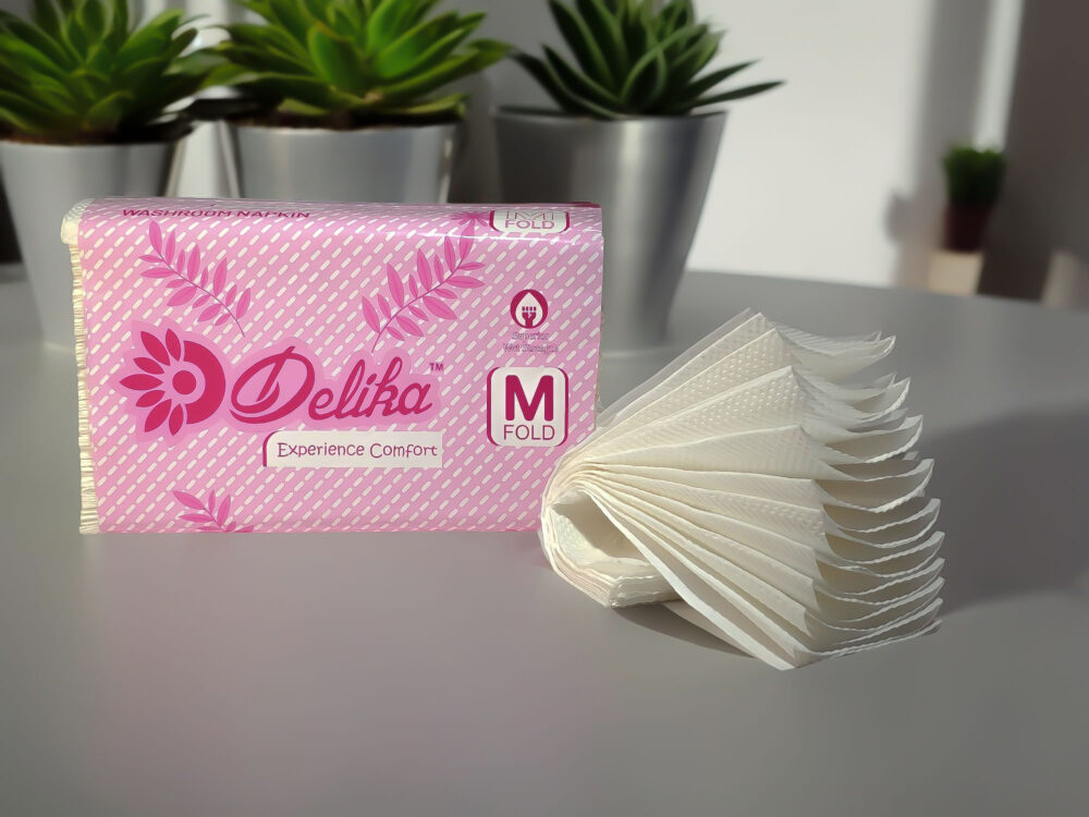 Delike M fold tissue